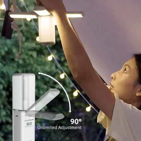 KLARUS CL2 Multi-function, Eye-Comfort Camping Lantern 10000mAh